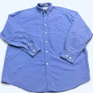 Cutter & Buck Men’s XXL Blue Button-Down Shirt